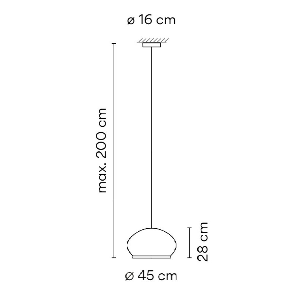 Knit 7455 Suspension Lamp