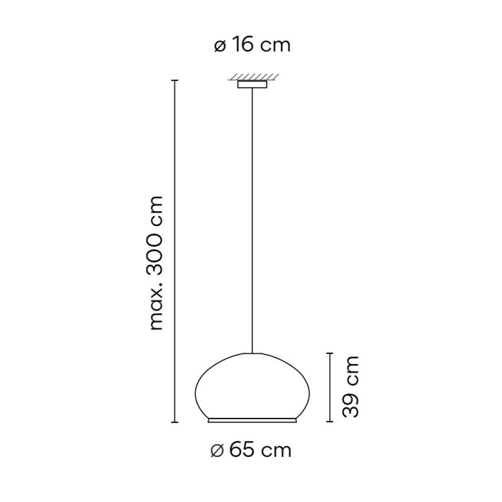 Knit 7470 Suspension Lamp