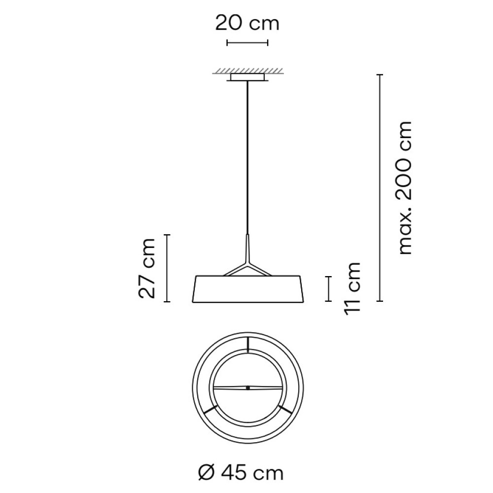 Dama 3235 Suspension Lamp