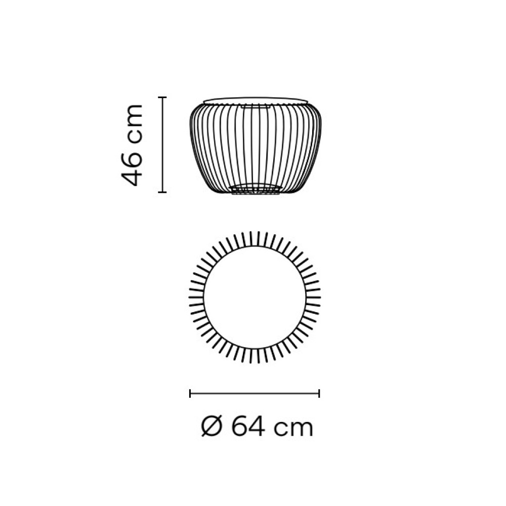 Meridiano 4710 Outdoor Floor Light