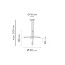 Flamingo 1527 Suspesnion Lamp