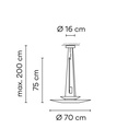 Flamingo 1540 Suspension Lamp