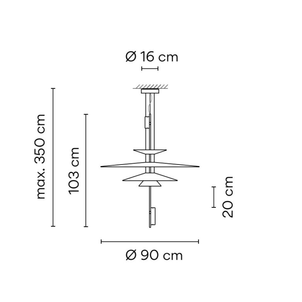 Flamingo 1550 Suspension Lamp