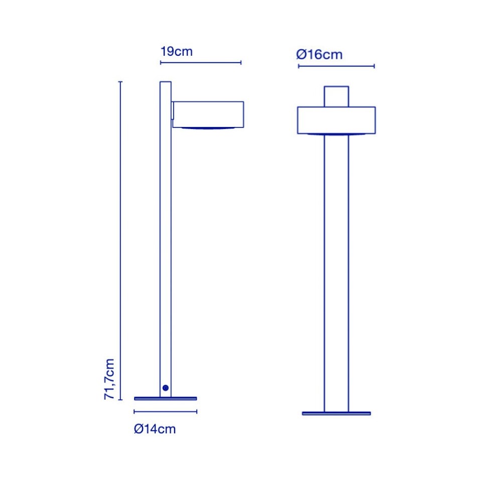 Plaff-on! B IP65 Outdoor Floor Light