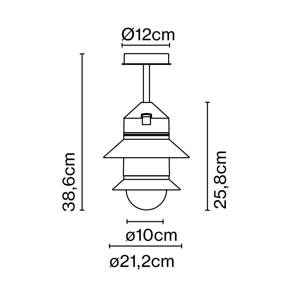 Santorini C Ceiling Light