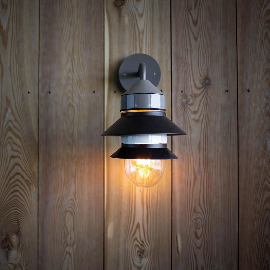 Santorini A Fixed Stem Outdoor Wall Light