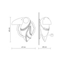 Cubano Wall Light