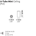 A-Tube Ceiling Lamp