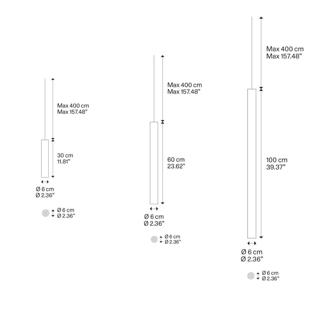 A-Tube Suspension Lamp