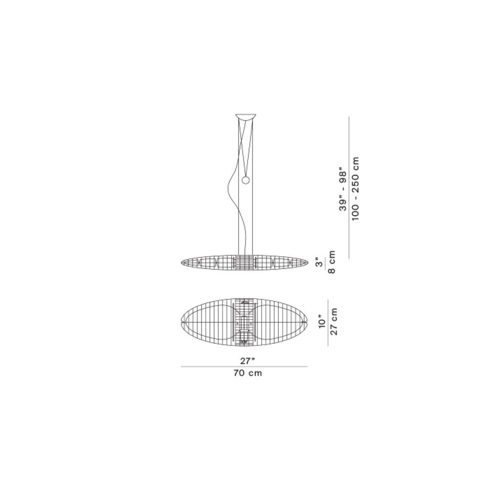 Titania Suspension Lamp