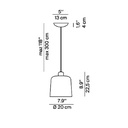 Zile Suspension Lamp