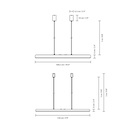 Hazel Branch Suspension Lamp
