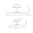 Asteria Up Ceiling Light