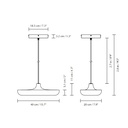 Cassini Suspension Lamp