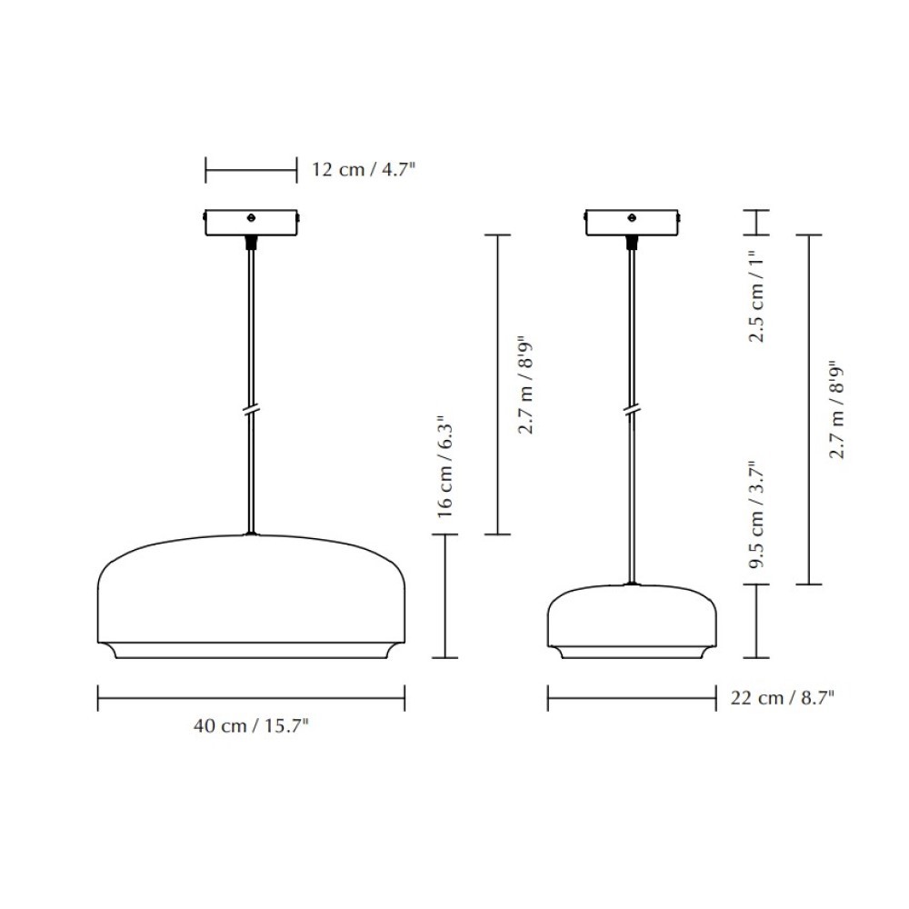 Hazel Suspension Lamp