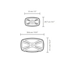 Komorebi Rectangular Lamp