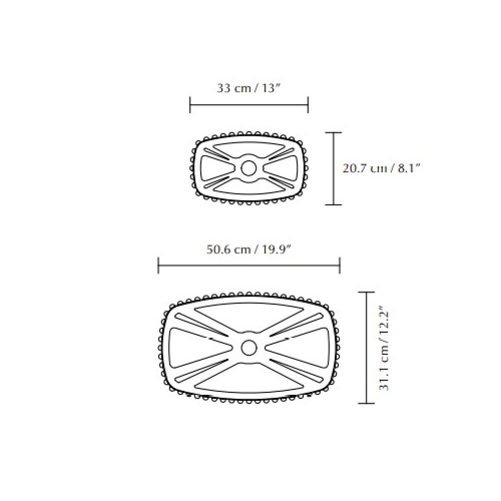 Komorebi Rectangular Lamp