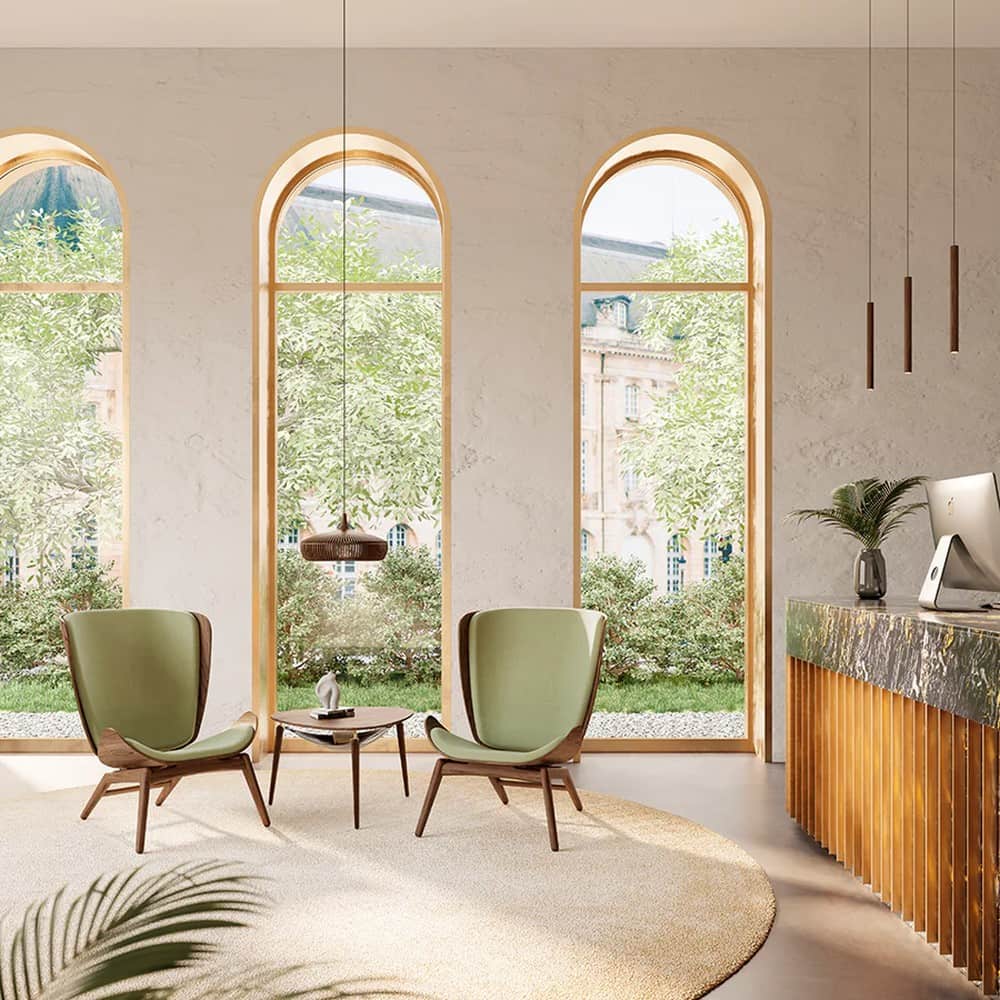 Chimes Tall Suspension Lamp
