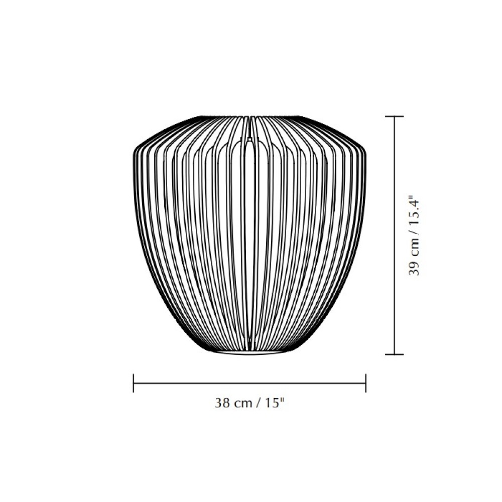 Clava Wood Lamp