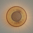 Clava Up Wood Wall Light