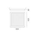 Altrove LED Wall and Ceiling Light