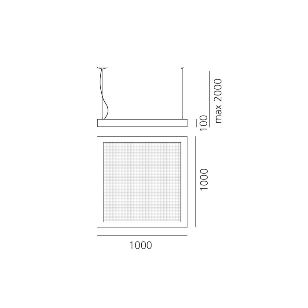Altrove RGB LED Suspension Lamp