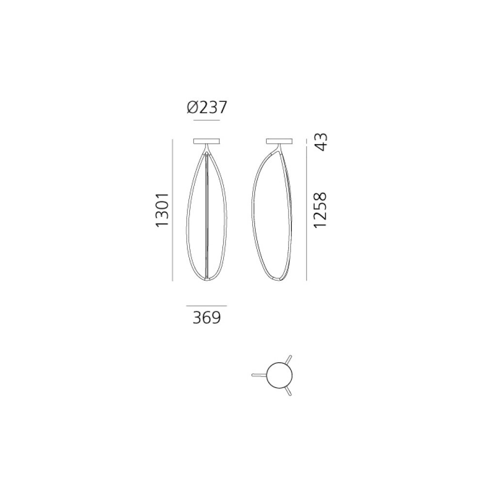 Arrival 130 Ceiling Light