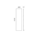 Discovery White Violet Floor Lamp