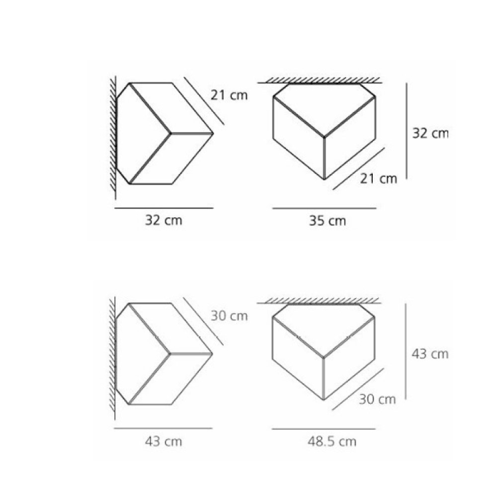 Edge Wall and Ceiling Light