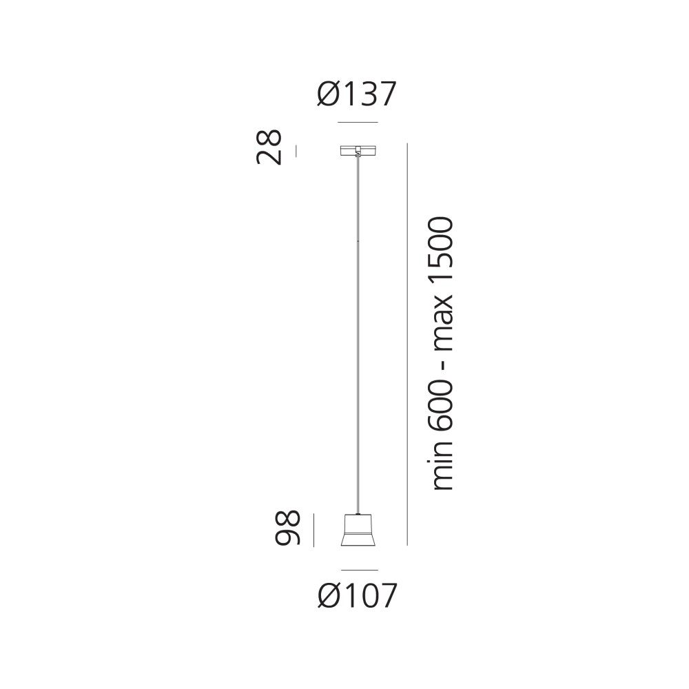 Gio Light Suspesnion Lamp