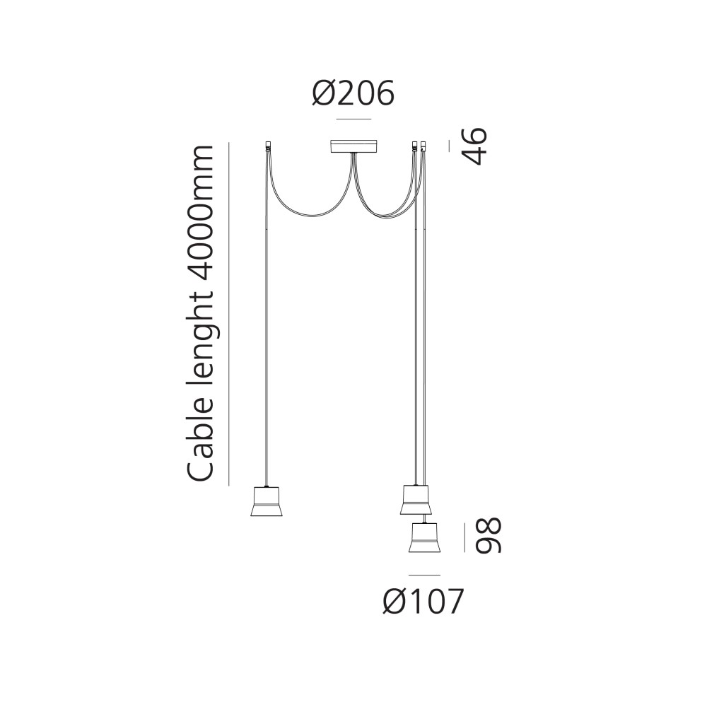 Gio Light Suspension Lamp