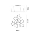 Logico 3X120° Ceiling Light