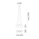 Logico Mini 3 Suspension Lamp