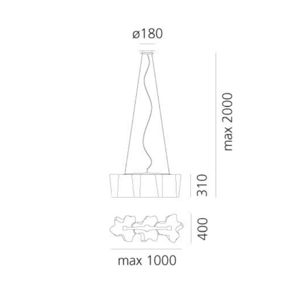 Logico 3 Suspension Lamp