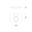 Microsurf Wall Light