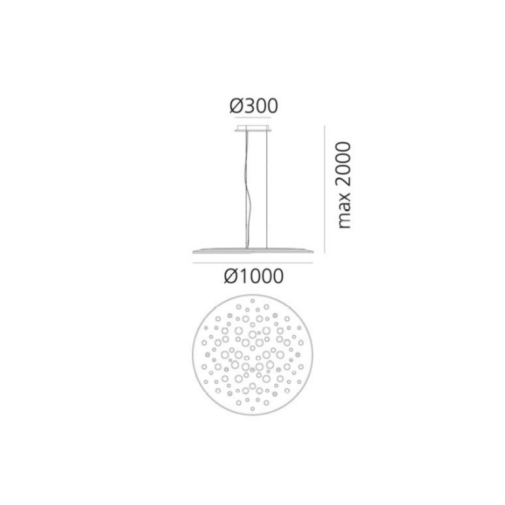 Silent Field 2.0 Suspension Lamp