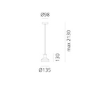 Stablight &quot;A&quot; Suspension Lamp