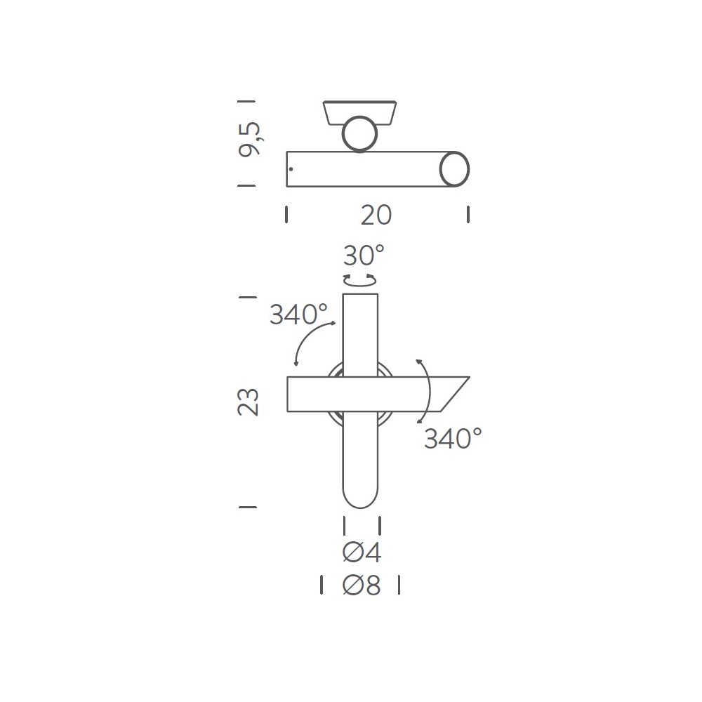 Tubes 2 Wall Light