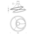 Kepler Downlight Suspension Lamp