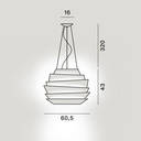 Le Soleil Suspension Lamp