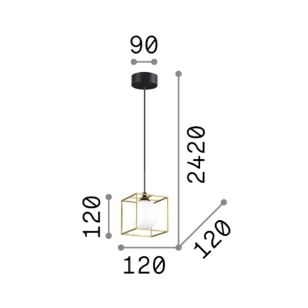 Lingotto Suspension Lamp