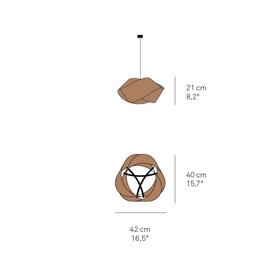 Nut Suspension Lamp