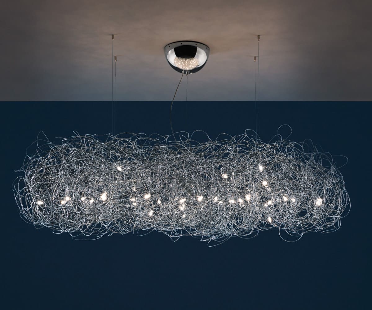 Fil de Fer Nuvola Suspension Lamp