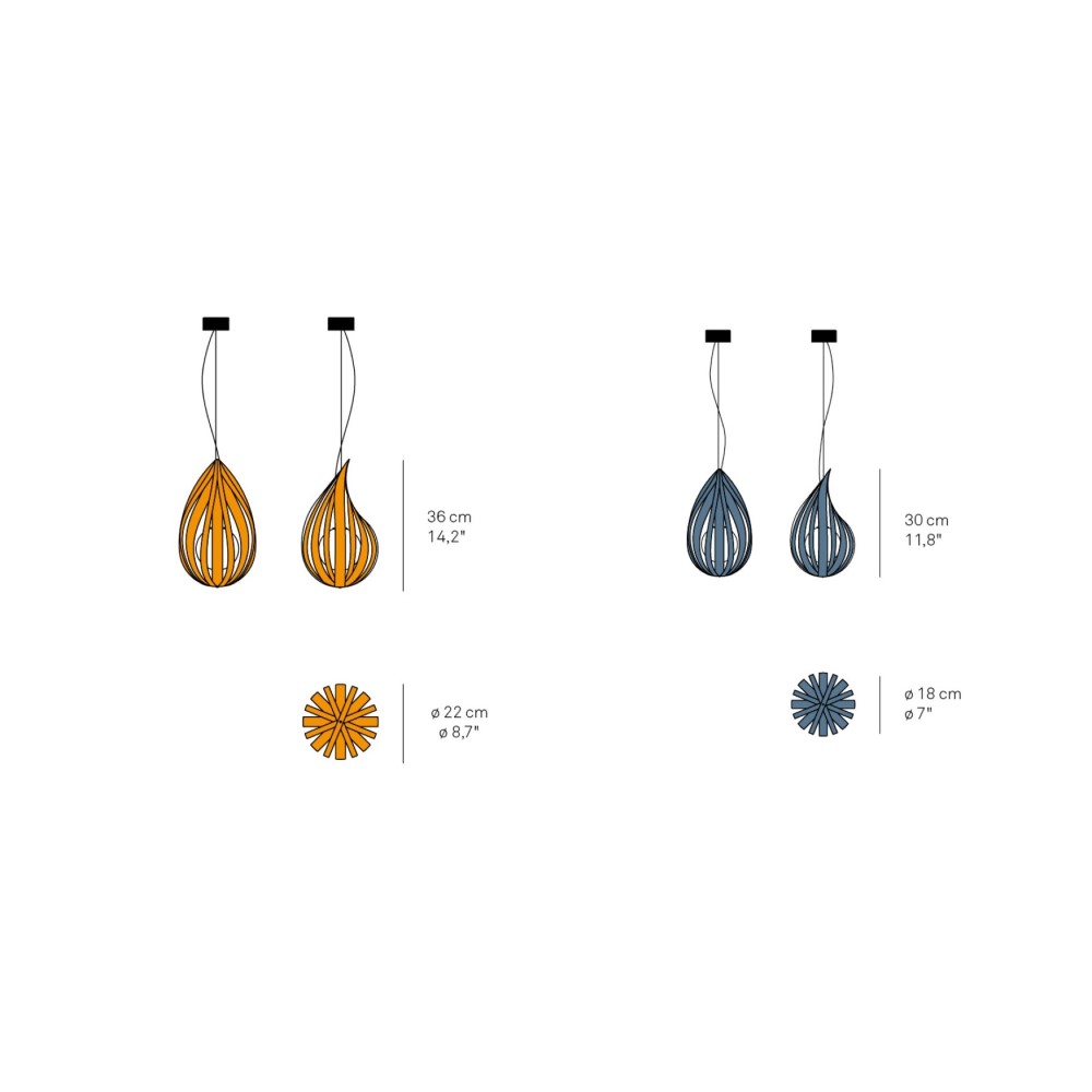 Raindrop Suspension Lamp