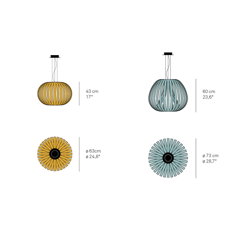 Poppy Suspension Lamp