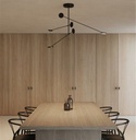 Invisible Triplex Suspension Lamp