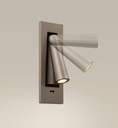 Gamma SR USB Recessed Wall Light