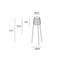 Barcino Outdoor Floor Lamp