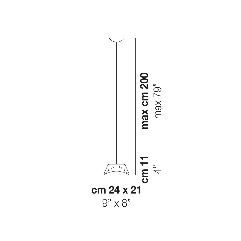 Balance E14 Suspension Lamp