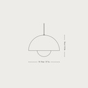 Flowerpot Suspension Lamp